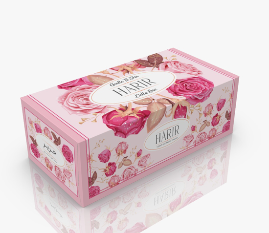 تصویر از دستمال کاغذی حریر 150 برگ 3 لایه ، طرح دلارز